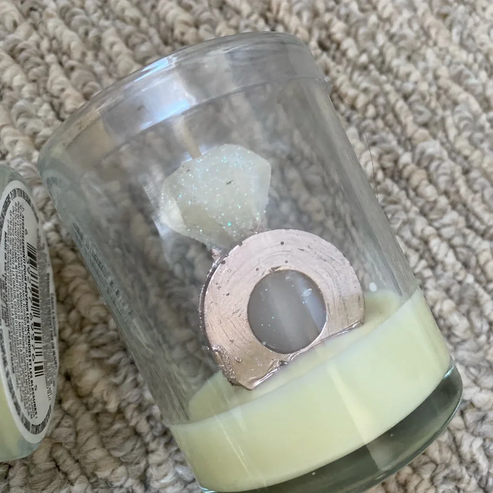 SET OF 3 MINI ENGAGEMENT RING CANDLES NEW 💍💍💍💍💍